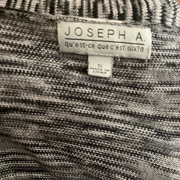 Joseph A. Gray White Open-Front Women's Sweater size Small - Picture 3 of 6